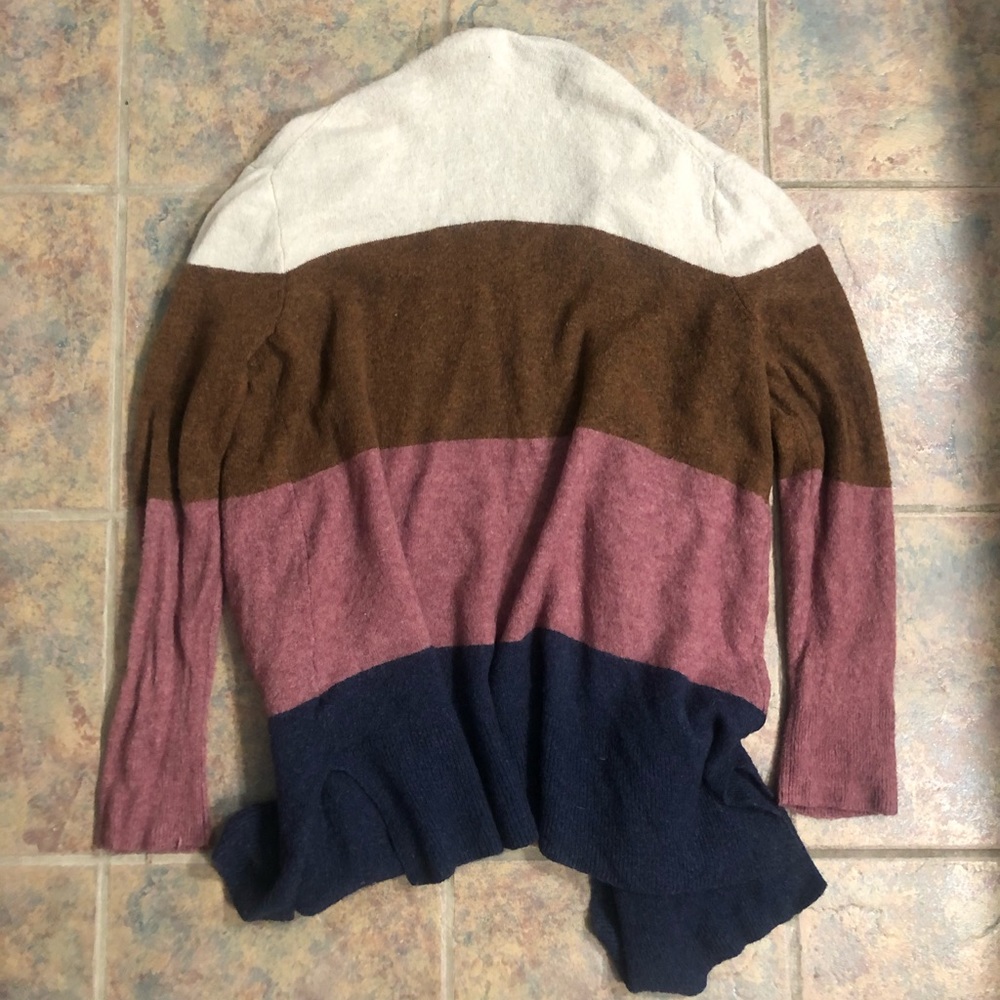 [Madewell] Large Color Block Cardigan Sweater - image 3
